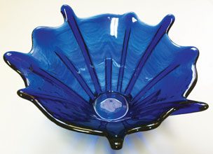 Forever Glass Blue Bowl