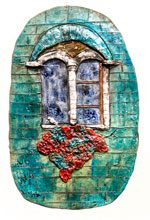 BAA Susan Ellzey Tuscan Window with Flowers