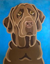 Pet Portraits by Louise Hall at USCB