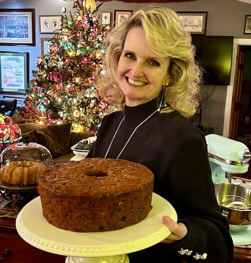 Super Easy homemade Christmas Cake - Larder Love